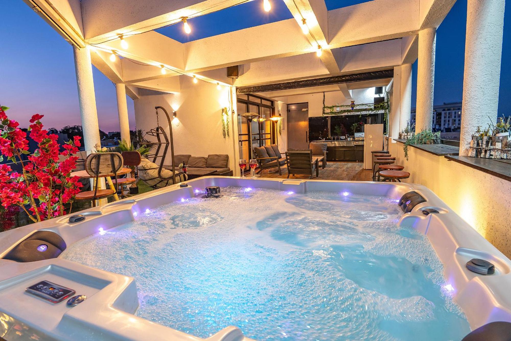 Luxurious Penthouse In Tel Aviv With Poolアパートメント 部屋 写真